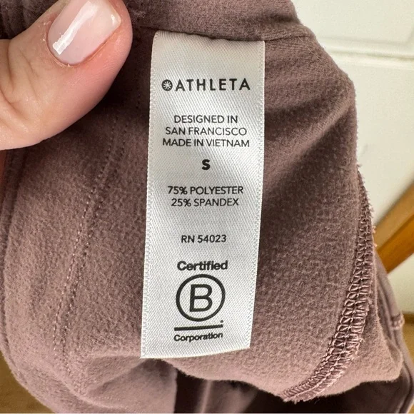 Athleta Mauve Rainier Printed Tight - Picture 8 of 8